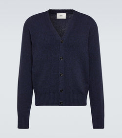 Ami Paris Cashmere and wool cardigan