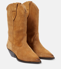 Isabel Marant Duerto suede ankle cowboy boots