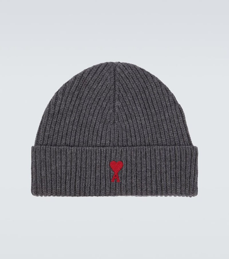 Ami Paris Ami de Caur wool beanie