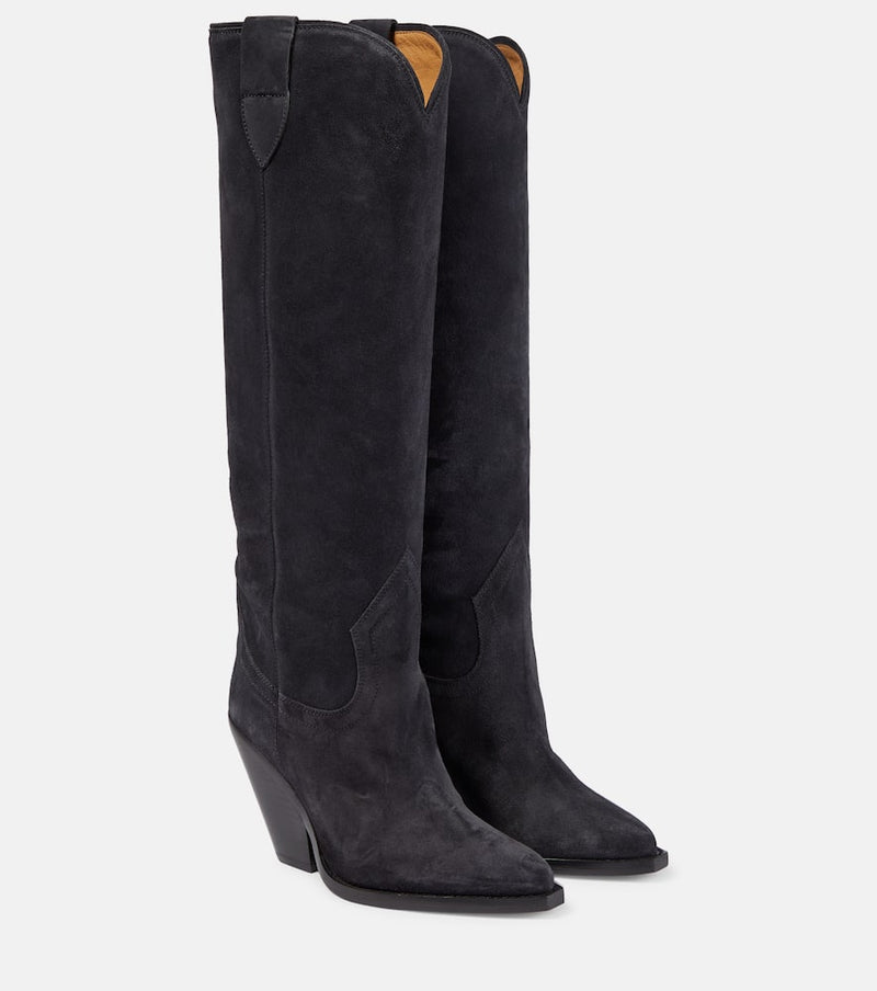 Isabel Marant Lomero suede knee-high boots