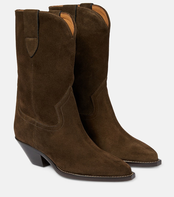 Isabel Marant Dahope suede cowboy boots