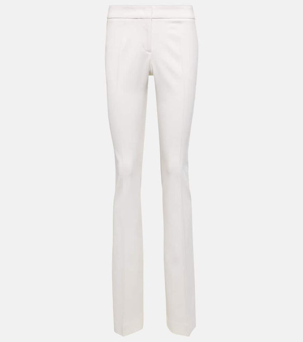 Blumarine Mid-rise slim pants