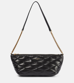 Saint Laurent Sade Mini quilted leather shoulder bag