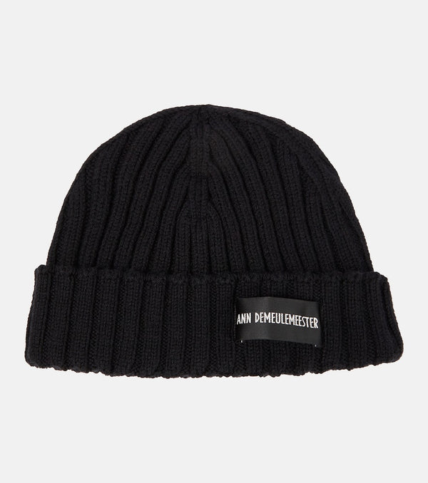 Ann Demeulemeester Hastert virgin wool beanie