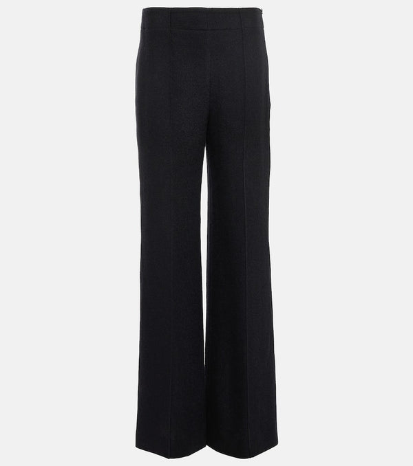 Chloé High-rise wool-blend pants