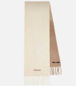 Jacquemus L'écharpe Moisson alpaca-blend scarf