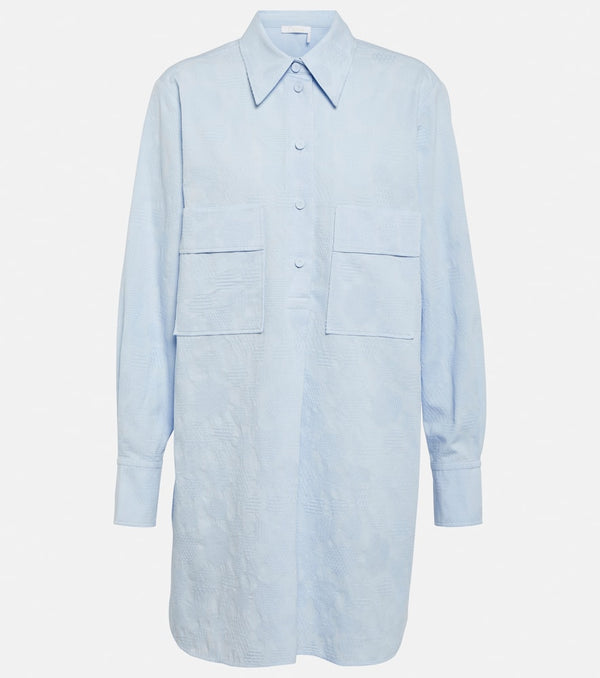 Chloé Renaissance Pique jacquard shirt