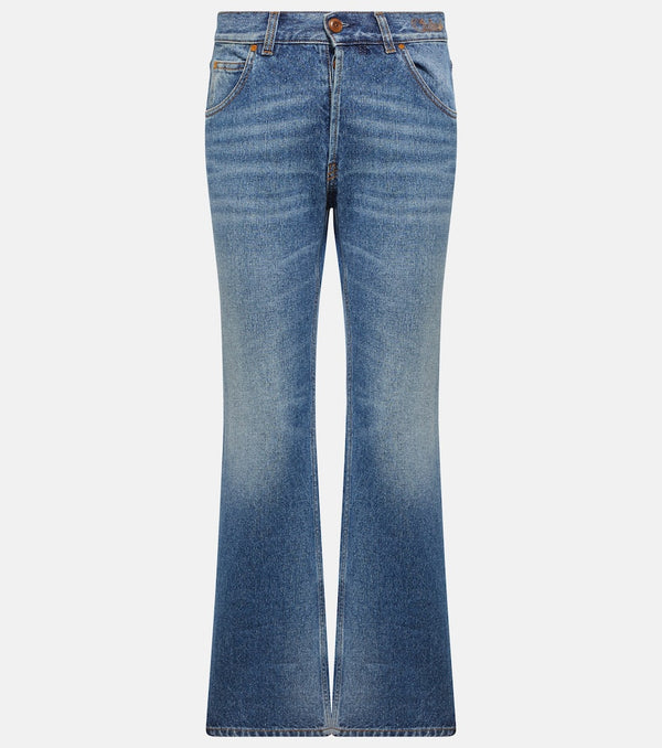 Chloé High-rise straight jeans