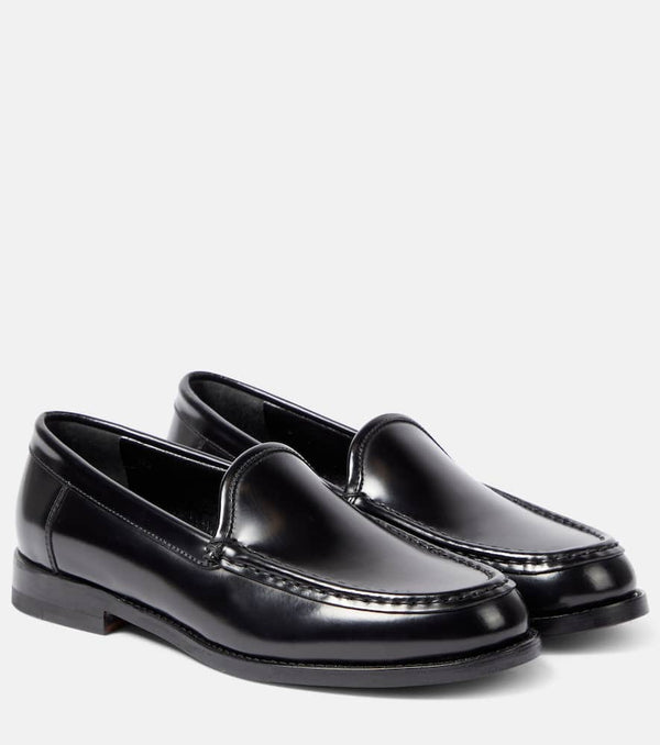 Manolo Blahnik Dineguardo leather loafers