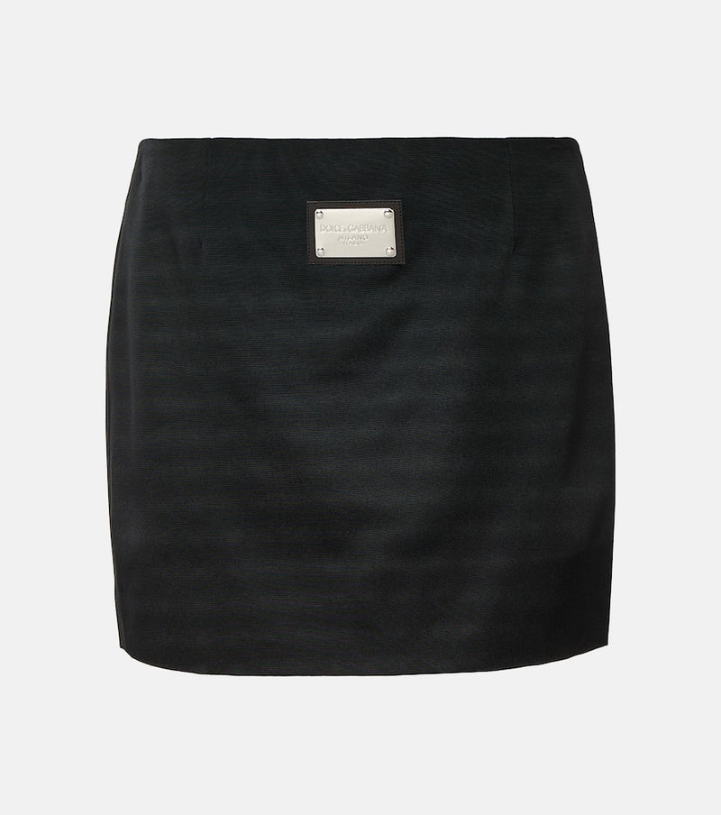 Dolce & Gabbana Logo miniskirt