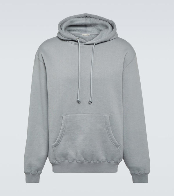 Auralee Cotton jersey hoodie