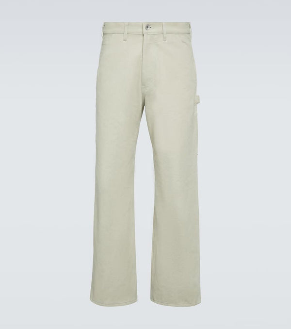 Auralee Straight-leg canvas pants