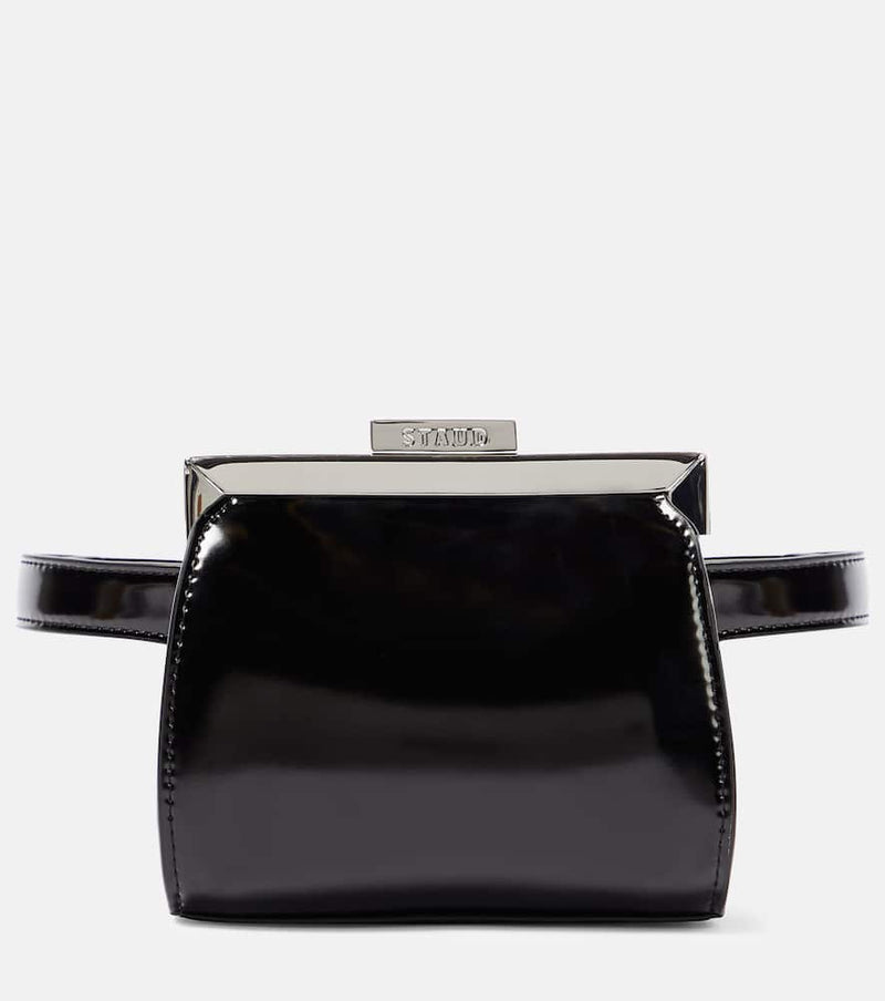 Staud Lennon Mini leather shoulder bag