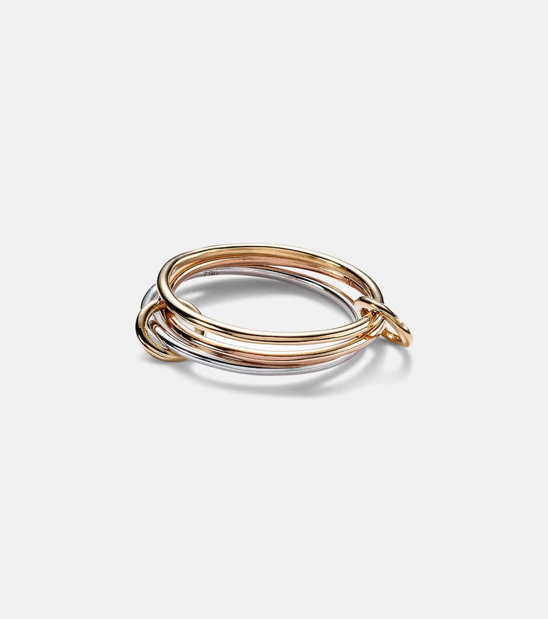 Spinelli Kilcollin Cyllene MX 18kt gold linked rings