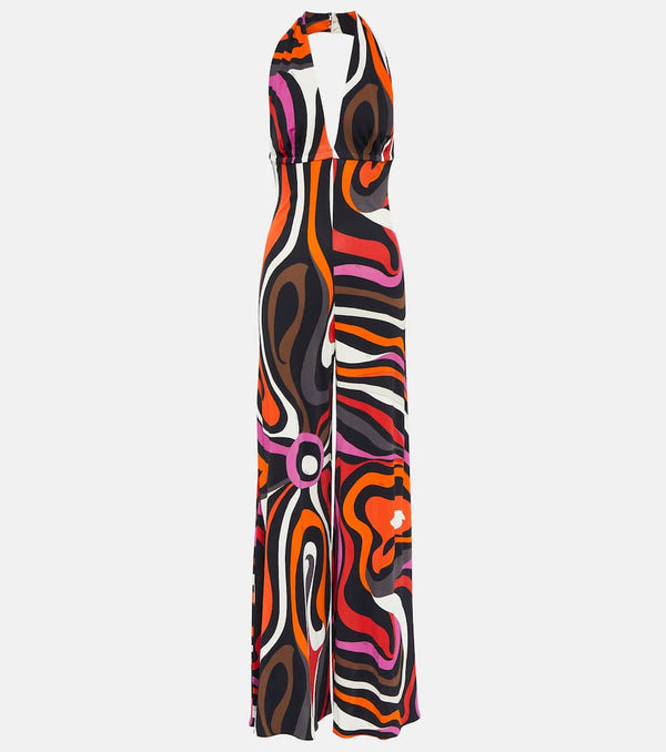 Pucci Marmo halterneck jumpsuit