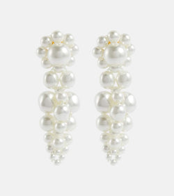 Simone Rocha Faux pearl drop earrings