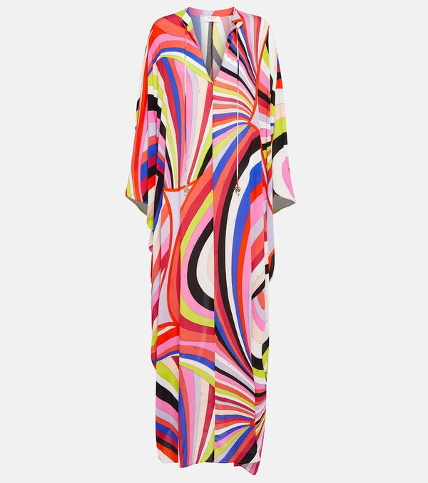 Pucci Iride chiffon kaftan