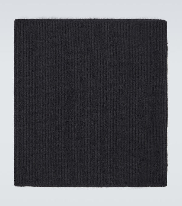 Auralee Ribbed-knit cashmere snood