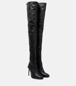 Ann Demeulemeester Adna over-the-knee leather boots