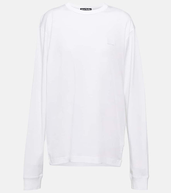 Acne Studios Face cotton-jersey top