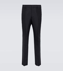 Prada Mohair and wool slim pants