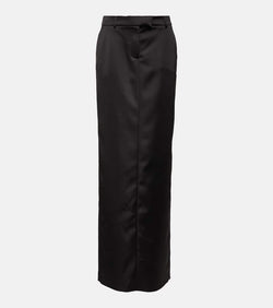 Giuseppe di Morabito Satin maxi skirt