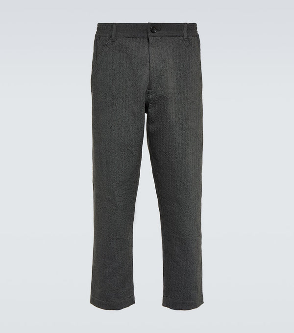 Comme des Garçons Homme Deux Herringbone straight pants