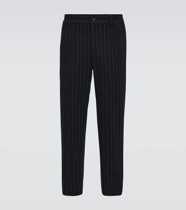 Comme des Garçons Homme Deux Chalk striped straight pants