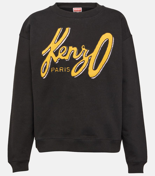 Kenzo Logo cotton jersey sweatshirt