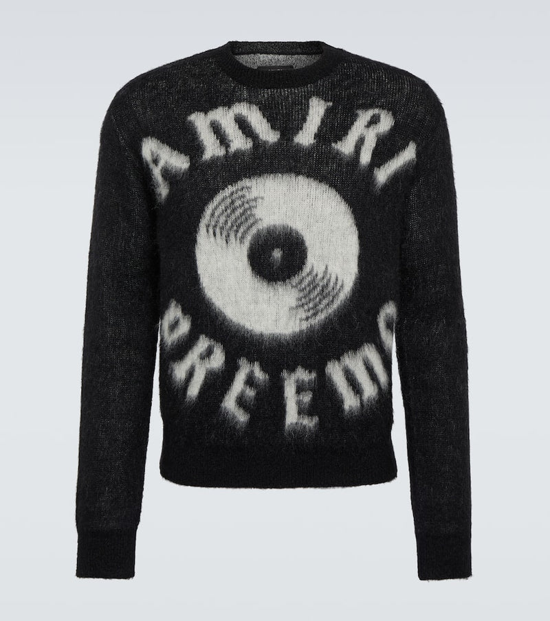 Amiri Logo wool sweater