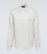 Amiri Cotton pinstripe poplin shirt
