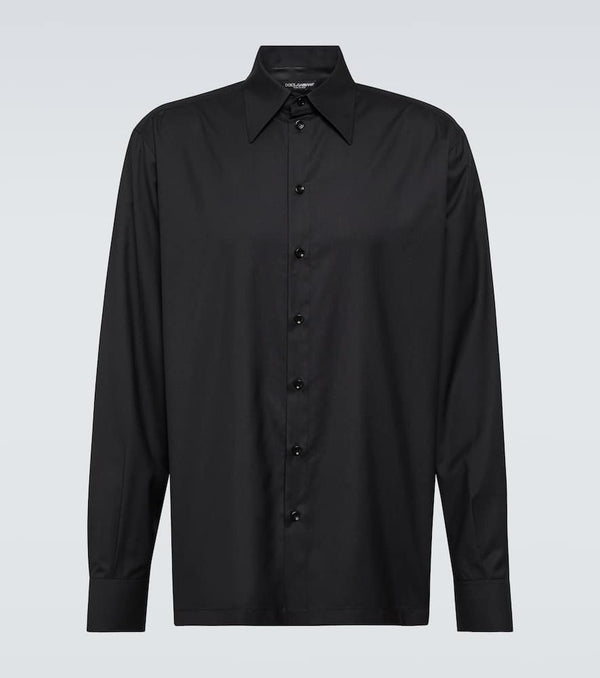 Dolce & Gabbana Silk-wool blend shirt