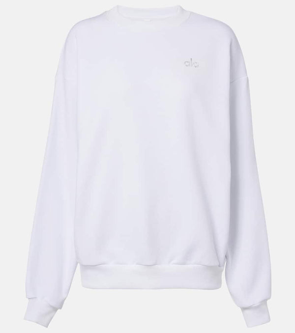 Alo Yoga Accolade cotton-blend sweatshirt