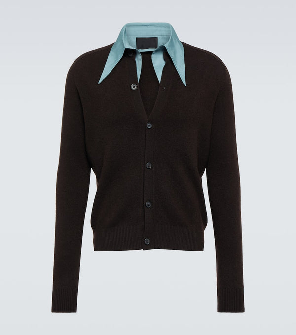 Prada Cashmere-blend cardigan