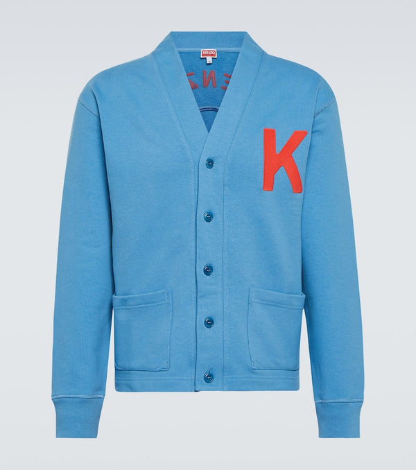 Kenzo Varsity Jungle cotton cardigan