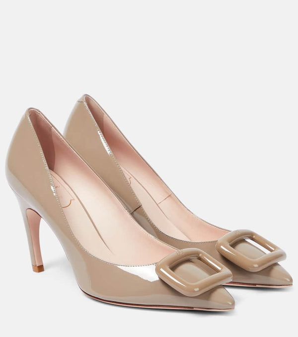 Roger Vivier Viv' Choc patent leather pumps