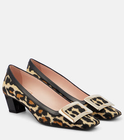 Roger Vivier Belle Vivier leopard-print pumps