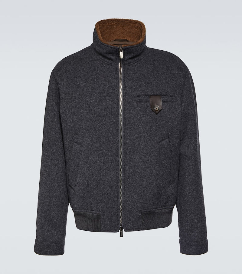 Tod's Wool bomber jacket