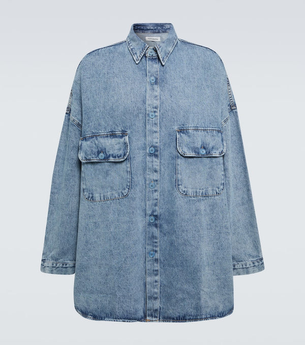 The Frankie Shop Dallas denim overshirt