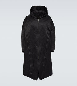 Rick Owens Jumbo Peter cotton and silk down coat