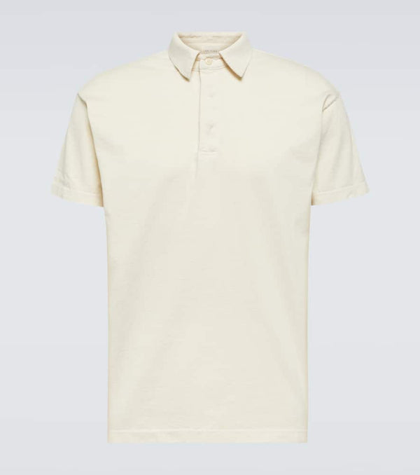 Les Tien Cotton piqué polo top