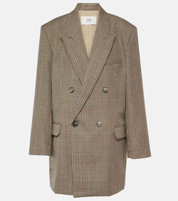 Ami Paris Houndstooth wool blazer