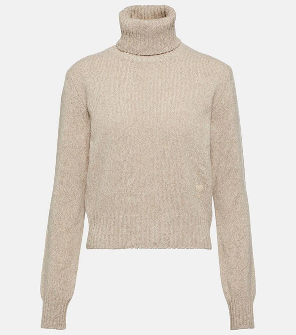 Ami Paris Ami de Caur cashmere and wool sweater