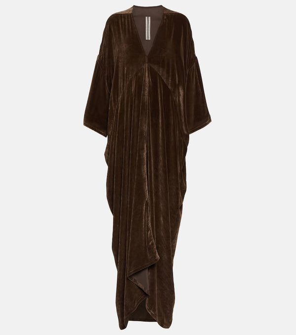 Rick Owens Tommykite velvet gown