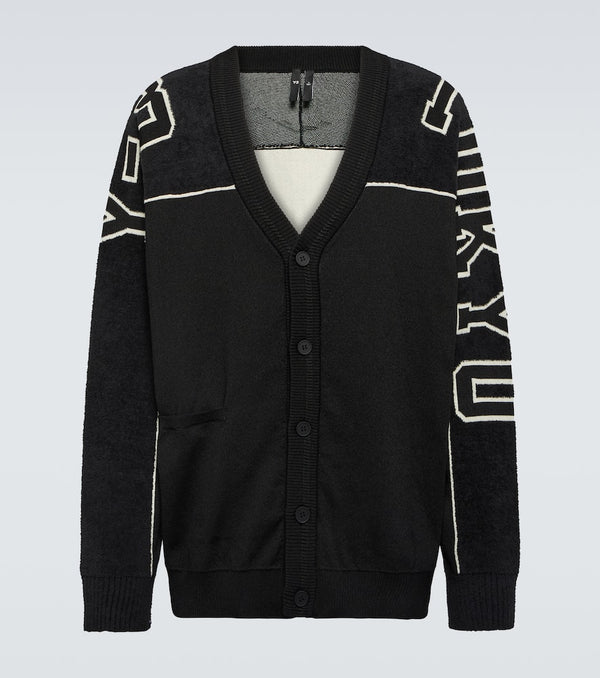 Y-3 Logo cardigan