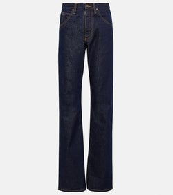 Maison Margiela High-rise straight jeans