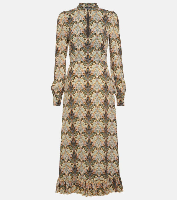 Etro Paisley midi dress