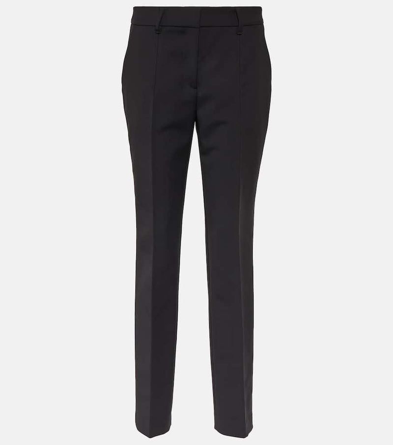 Gabriela Hearst Francisco high-rise straight wool pants