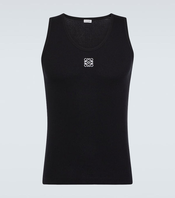 Loewe Anagram cotton-blend tank top