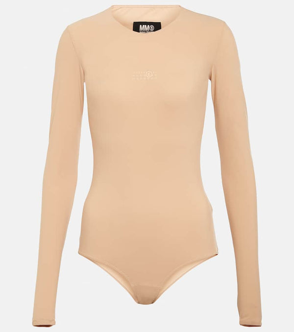 MM6 Maison Margiela Logo bodysuit